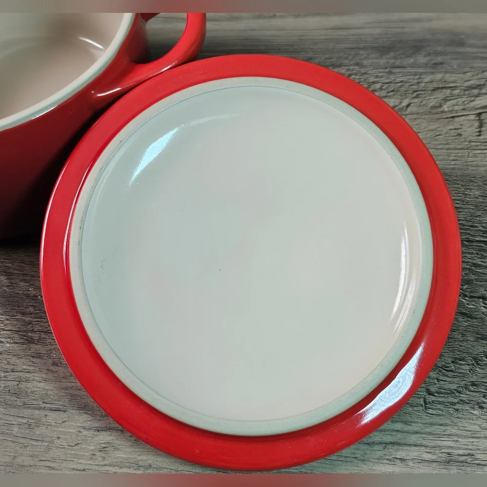 Le Creuset Mini Round Cocotte 14cm Red  New - Picture 6 of 8